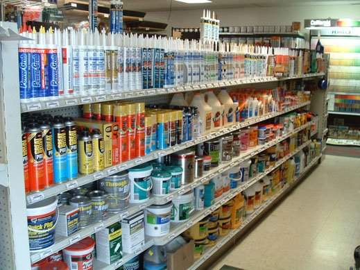 Caulking, Adhesives